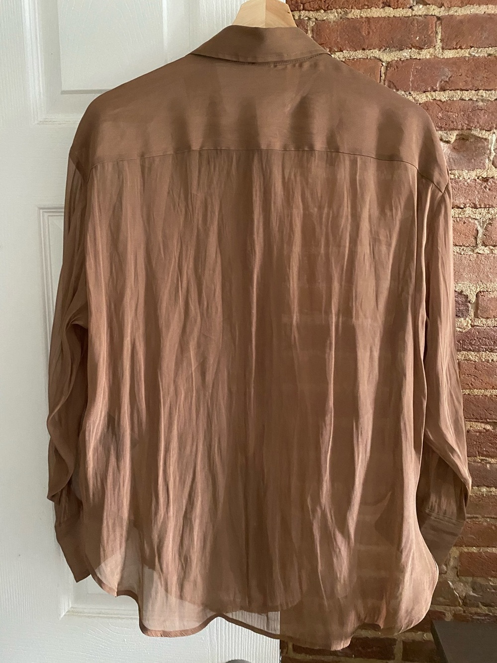 H&M Sheer Button Up Blouse - Picture 6 of 6